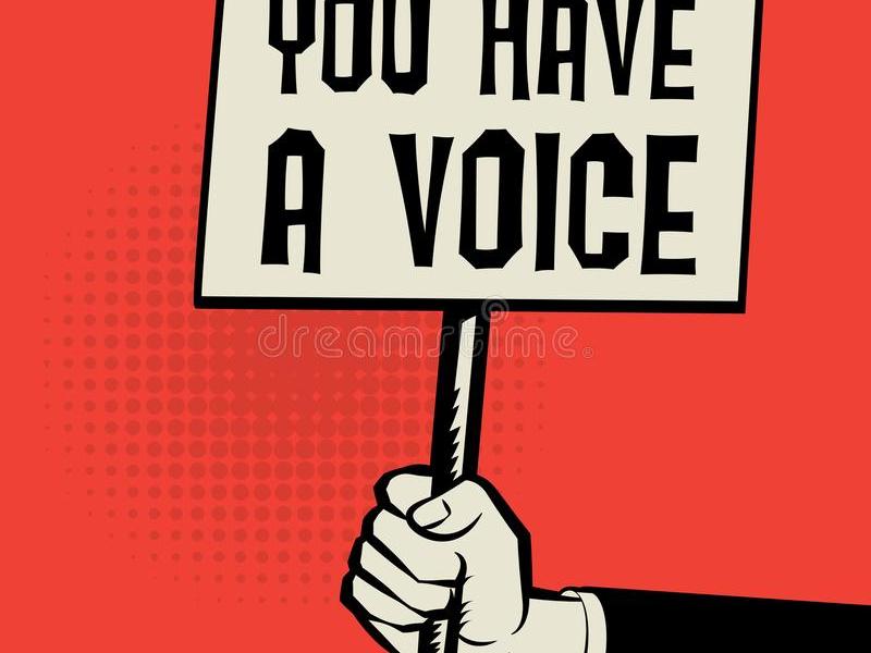 You Have a Voice